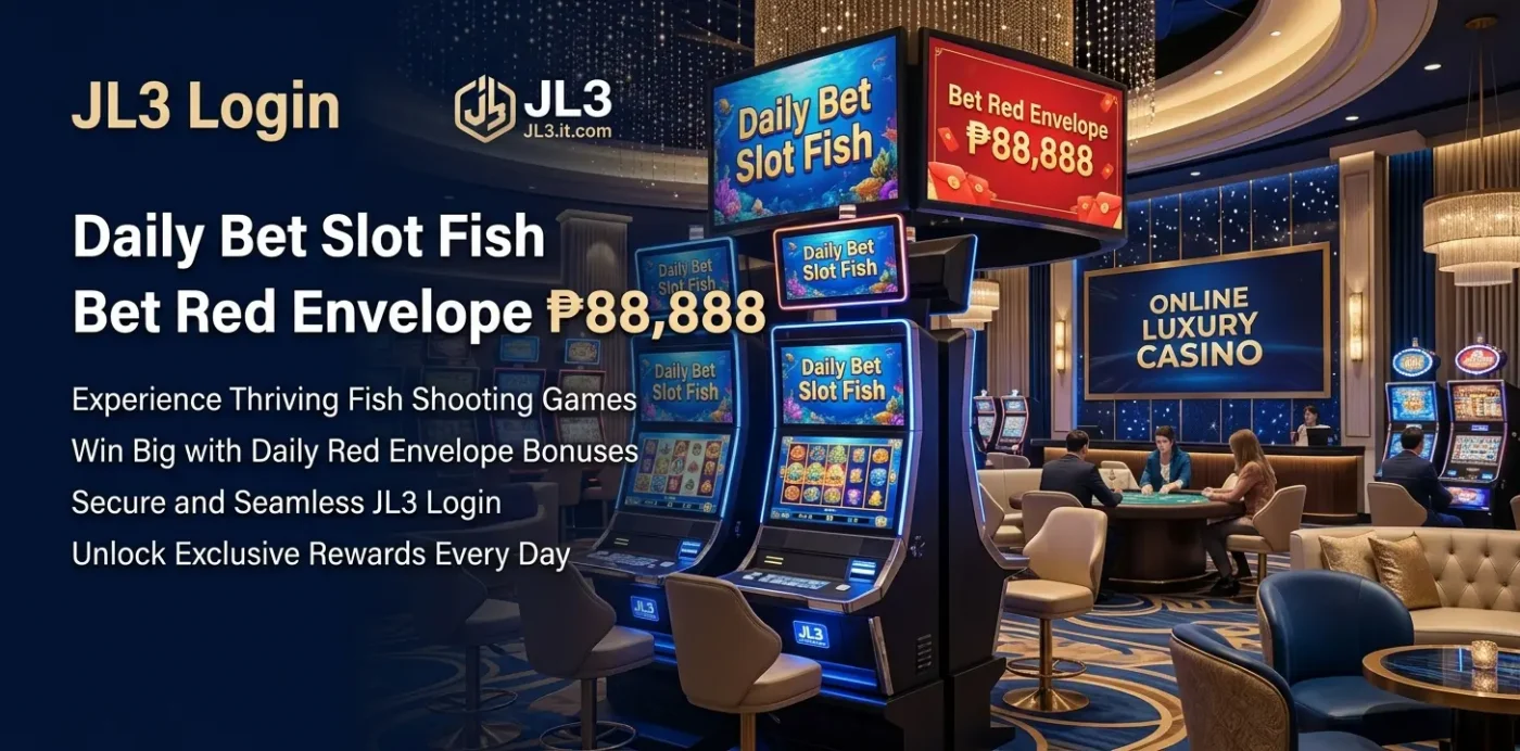JL3 Login Daily Bet Slot Fish, Bet Red Envelope ₱88,888